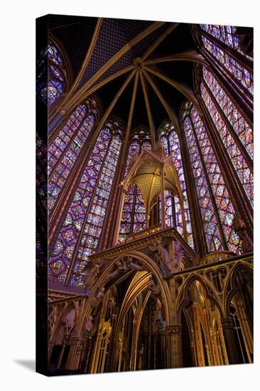Sainte-Chapelle Interior, Paris, France, Europe-Neil Farrin-Premier Image Canvas