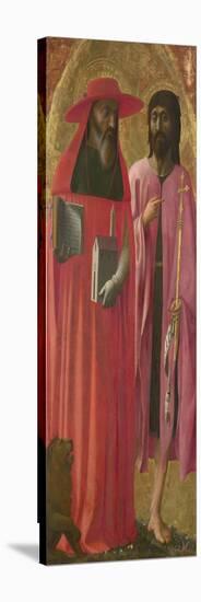 Saints Jerome and John the Baptist, Ca 1428-1429-Masaccio-Premier Image Canvas