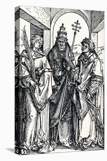 Saints Stephen, Sixtus and Lawrence, 1508-Albrecht Dürer-Premier Image Canvas