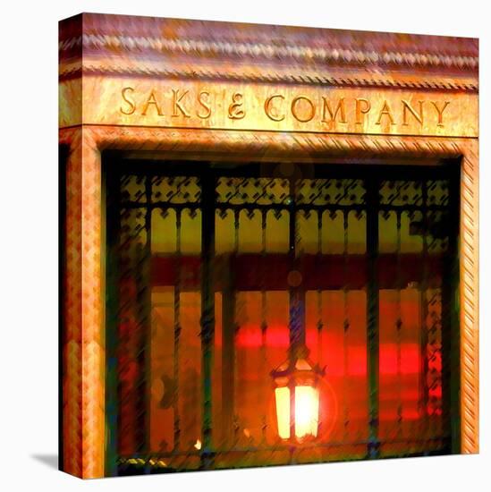 Saks Window, New York-Tosh-Stretched Canvas
