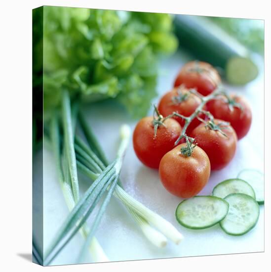 Salad Vegetables-David Munns-Premier Image Canvas