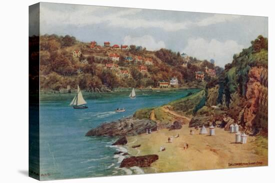 Salcombe, from Sunny Cove-Alfred Robert Quinton-Premier Image Canvas