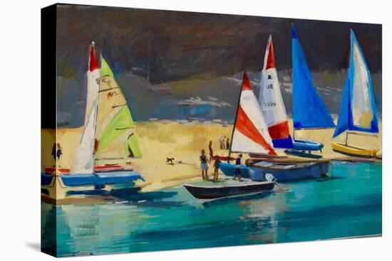 Salcombe Smalls Cove Dinghies-Jennifer Wright-Premier Image Canvas