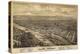 Salem Oregon 1876 Birds Eye View-Vintage Lavoie-Premier Image Canvas