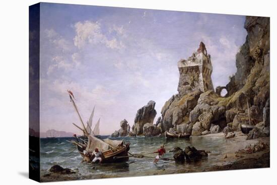 Salerno, Italy, 1849-Edward William Cooke-Premier Image Canvas