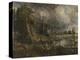 Salisbury Cathedral from the Meadows-John Constable-Premier Image Canvas