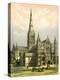 Salisbury Cathedral, Wiltshire, C1870-WL Walton-Premier Image Canvas