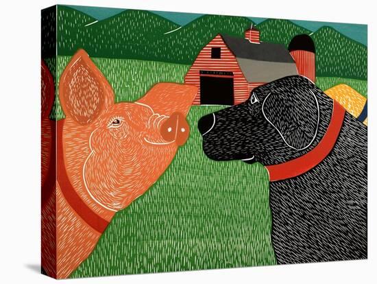 Sally Goes To The Farm-Stephen Huneck-Premier Image Canvas