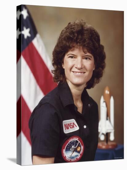 Sally Ride, astronaut who became first Amer. woman in space aboard Space Shuttle Challenger II-null-Premier Image Canvas