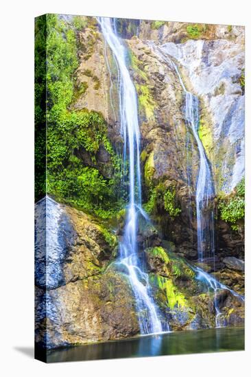 Salmon Creek Falls in the Santa Lucia Mountains of California-Andrew Shoemaker-Premier Image Canvas