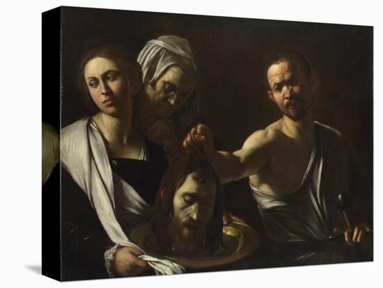 Salome Receives the Head of John the Baptist, C. 1608-1610-Caravaggio-Premier Image Canvas