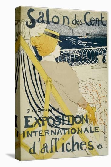 Salon Des Cent-Henri de Toulouse-Lautrec-Premier Image Canvas