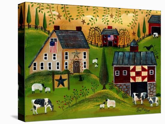 Salt Box Dairy Farm Cheryl Bartley-Cheryl Bartley-Premier Image Canvas
