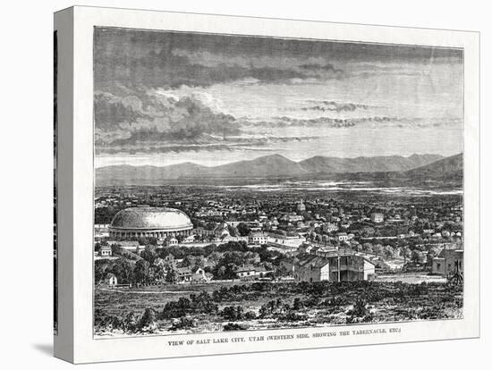 Salt Lake City, Utah, USA, 1877-null-Premier Image Canvas