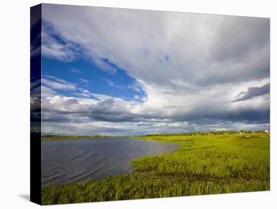 Salt Marsh side of Long Beach in Stratford, Connecticut, USA-Jerry & Marcy Monkman-Premier Image Canvas