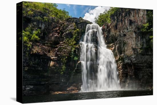 Salto 80M Waterfall in Chapada Dos Veadeiros National Park, Goias, Brazil-Vitor Marigo-Premier Image Canvas