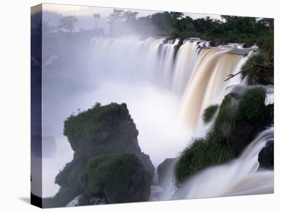 Saltos San Martin, Iguazu Falls, Argentina-Walter Bibikow-Premier Image Canvas