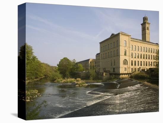 Salts Mill, UNESCO World Heritage Site, Saltaire, Near Bradford, Yorkshire, England, United Kingdom-Rolf Richardson-Premier Image Canvas
