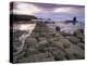 Saltwick Bay Is South of Whitby and the Distinctively Shaped Black Nab Rock-LatitudeStock-Premier Image Canvas