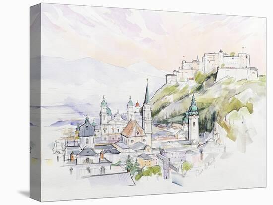 Salzburg Sunrise-Clive Metcalfe-Premier Image Canvas