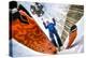 Sam Feuerborn Goes For A Ski Tour In The Backcountry Of Ouray, Colorado-Dan Holz-Premier Image Canvas