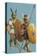 Samnite and Roman Soldiers-Severino Baraldi-Premier Image Canvas