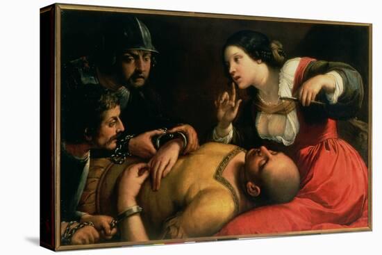 Samson and Delilah-Caravaggio-Premier Image Canvas