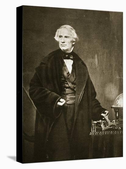 Samuel Finley Breese Morse at the Academy of Design in New York, 1841-Mathew Brady-Premier Image Canvas