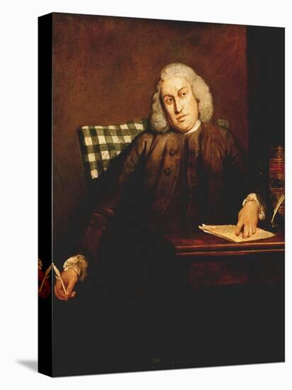 Samuel Johnson, English Man of Letters, 1756-1757-Joshua Reynolds-Premier Image Canvas