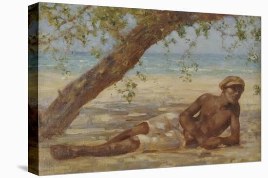 Samuel Under a Tree, Jamaica-Henry Scott Tuke-Premier Image Canvas