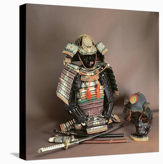 Samurai Armour, Muromachi Period-Japanese School-Premier Image Canvas