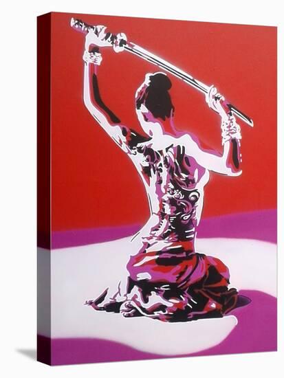 Samurai-Abstract Graffiti-Premier Image Canvas