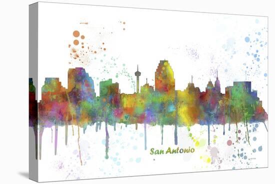 San Antonio Texas Skyline MCLR 1-Marlene Watson-Premier Image Canvas
