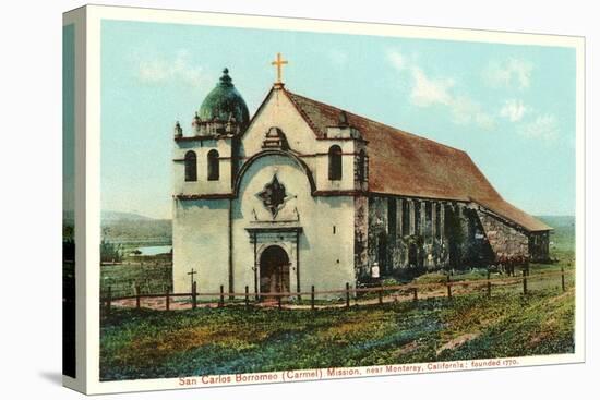 San Carlos Mission, Carmel, California-null-Stretched Canvas