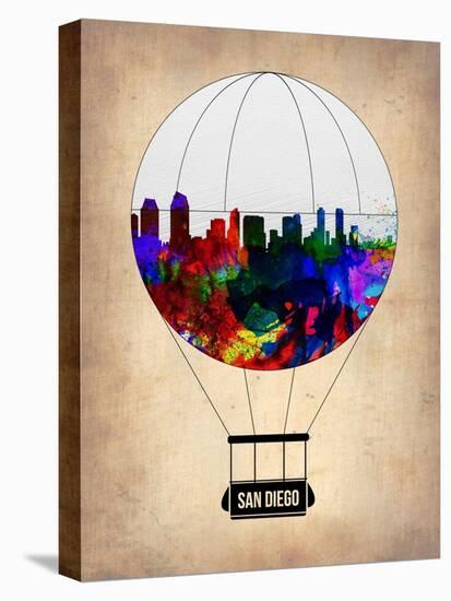 San Diego Air Balloon-NaxArt-Stretched Canvas