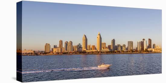 San Diego's Skyline as Seen at Sunset-Andrew Shoemaker-Premier Image Canvas