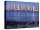 San Diego Skyline Viewed From Coronado Island, San Diego, California, USA-Richard Cummins-Premier Image Canvas