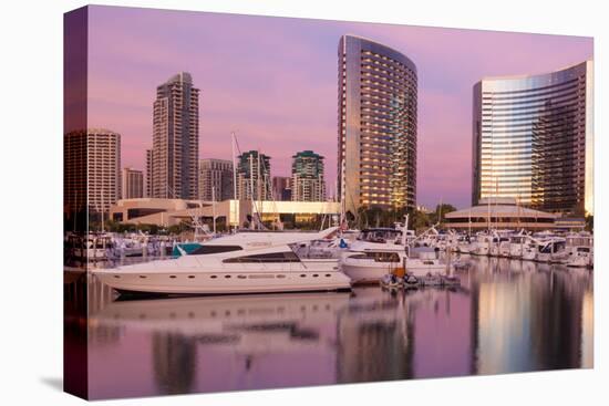 San Diego Waterfront I-Kathy Mahan-Premier Image Canvas