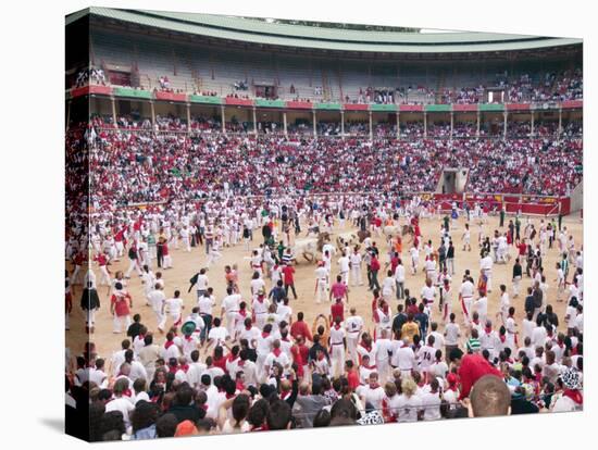 San Fermin Festival, Plaza De Toros, Pamplona, Navarra, Spain, Europe-Marco Cristofori-Premier Image Canvas