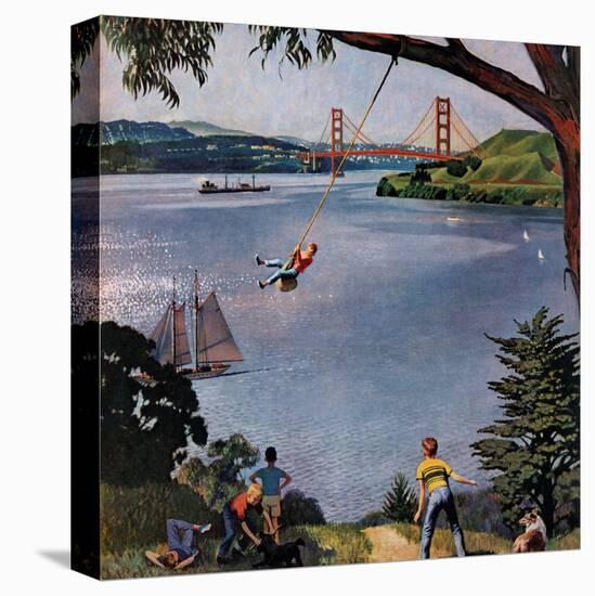 "San Francisco Bay Boys", May 26, 1956-John Falter-Premier Image Canvas