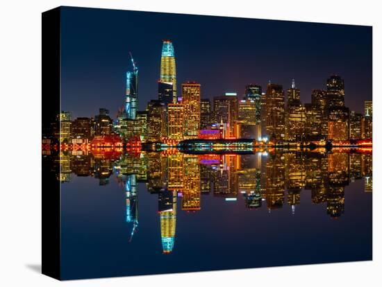 San Francisco by night-Marco Carmassi-Premier Image Canvas