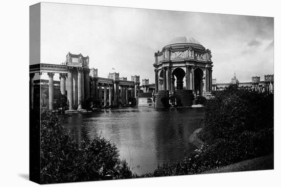 San Francisco, CA Palace of Fine Arts Exposition Photograph - San Francisco, CA-Lantern Press-Stretched Canvas