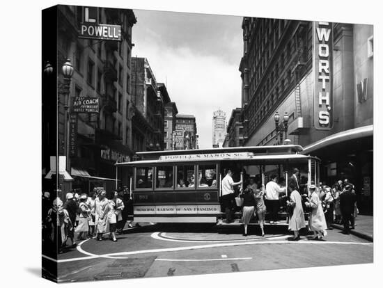 San Francisco: Cable Car-null-Premier Image Canvas