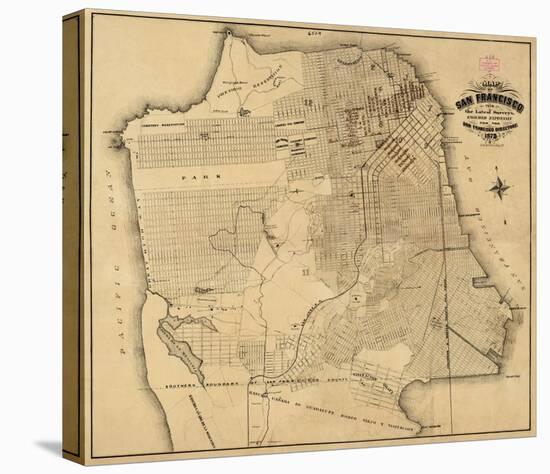 San Francisco, California, c.1873-Henry G^ Langley-Stretched Canvas