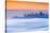 San Francisco, California Skyline Rises Above The Low Fog During Sunrise-Joe Azure-Stretched Canvas