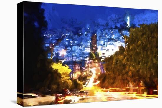 San Francisco Light Trails-Philippe Hugonnard-Premier Image Canvas