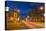 San Francisco Street at Dusk in Historic Downtown Flagstaff, Arizona, USA-Chuck Haney-Premier Image Canvas