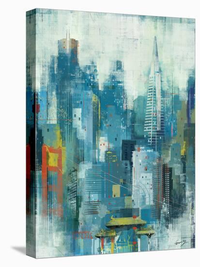 San Francisco-Eric Yang-Stretched Canvas