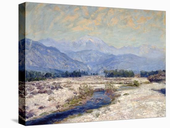 San Gabriel Wash-Guy Rose-Stretched Canvas