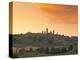 San Gimignano at Sunset, Siena Province, Tuscany, Italy, Europe-Sergio Pitamitz-Premier Image Canvas